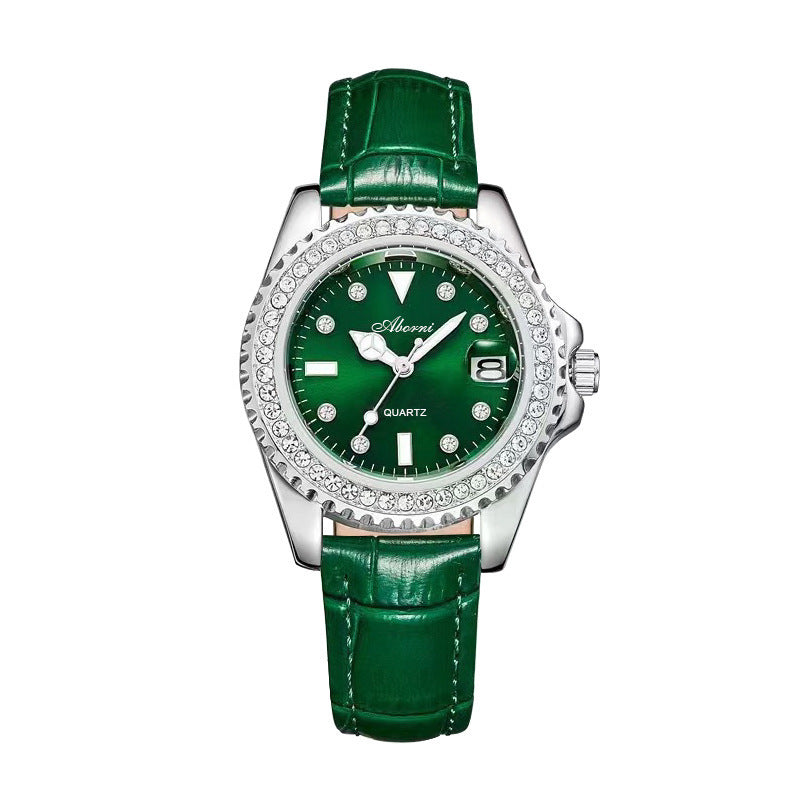 Fashion women's watchForeign Trade New Quartz Watch Women's Exquisite Watch Girls Niche Belt Fashion Waterproof Luminous Women's Watch