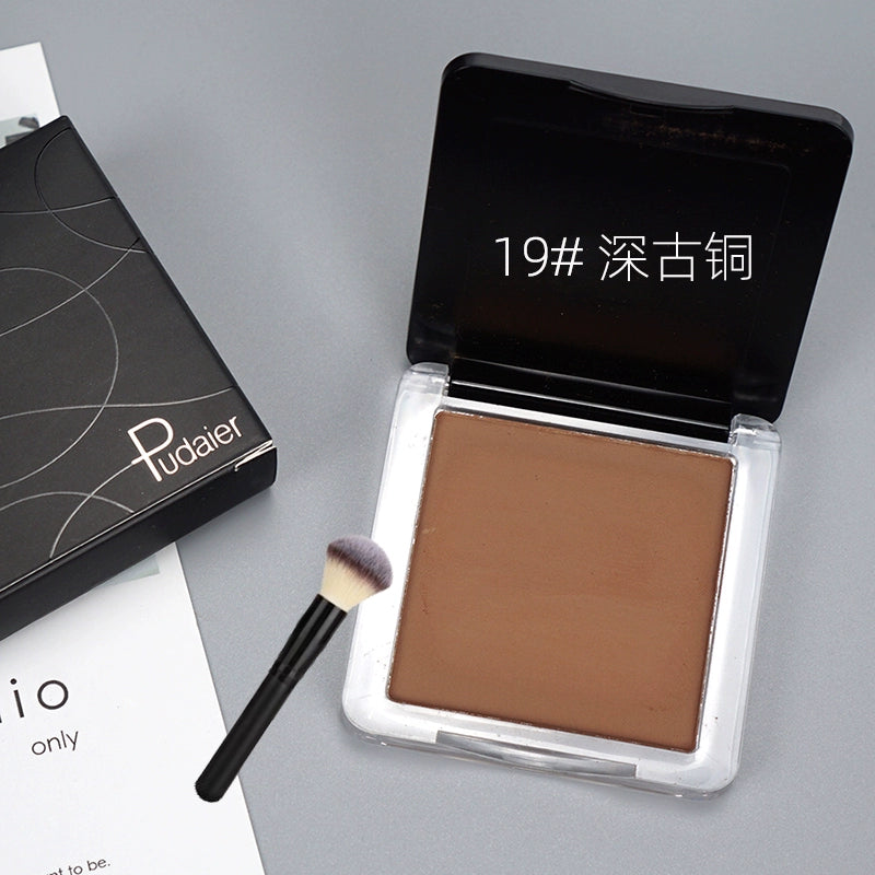 小麦色古铜黑皮修容美黑定妆粉饼Africans dark skin Face Powder