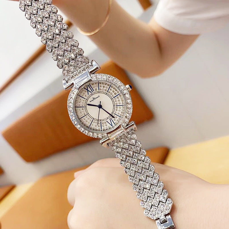 Fashion women's watchOne Piece Dropshipping New Diamond Waterproof Women's Watch Luxury Business TikTok Kuaishou in Stock Hot Sale Watch Women's Watch