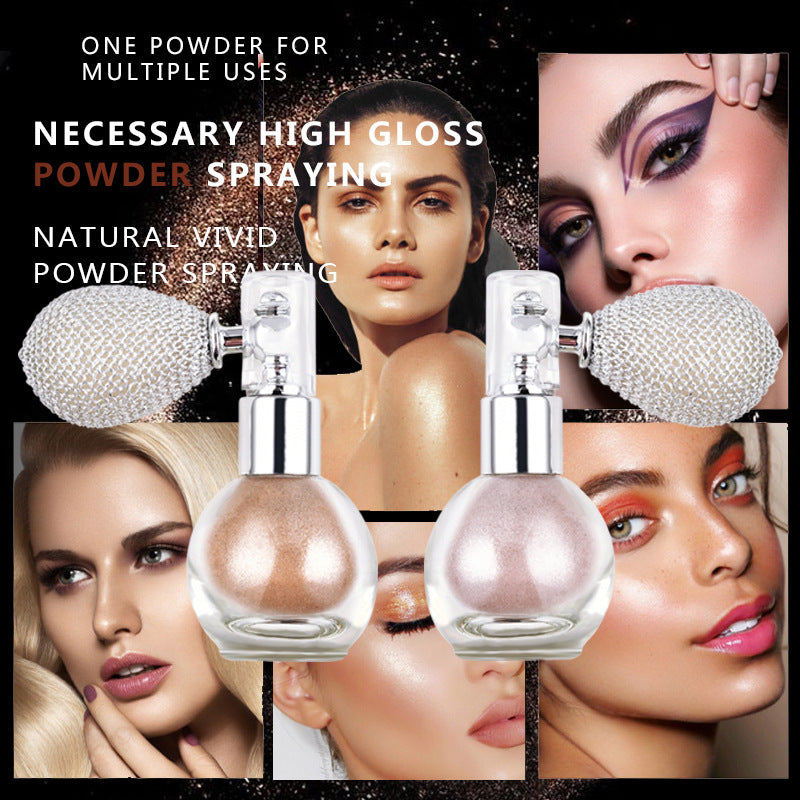 Glitter Spray Brightening All over Body Glitter Spray Body Perfume Highlighter Spray Glitter Spray blingbling