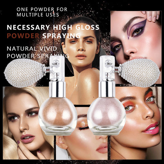 Glitter Spray Brightening All over Body Glitter Spray Body Perfume Highlighter Spray Glitter Spray blingbling