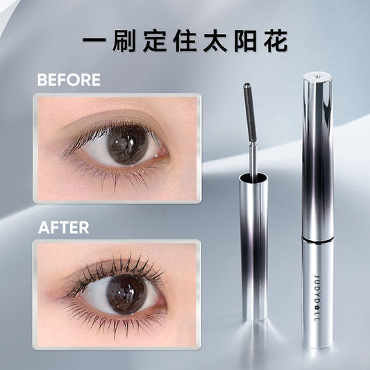 6° Mascara 3-dimensional Curling Metal tube Mascara waterproof, not easily smudging eyelashes thick suitable for beginners