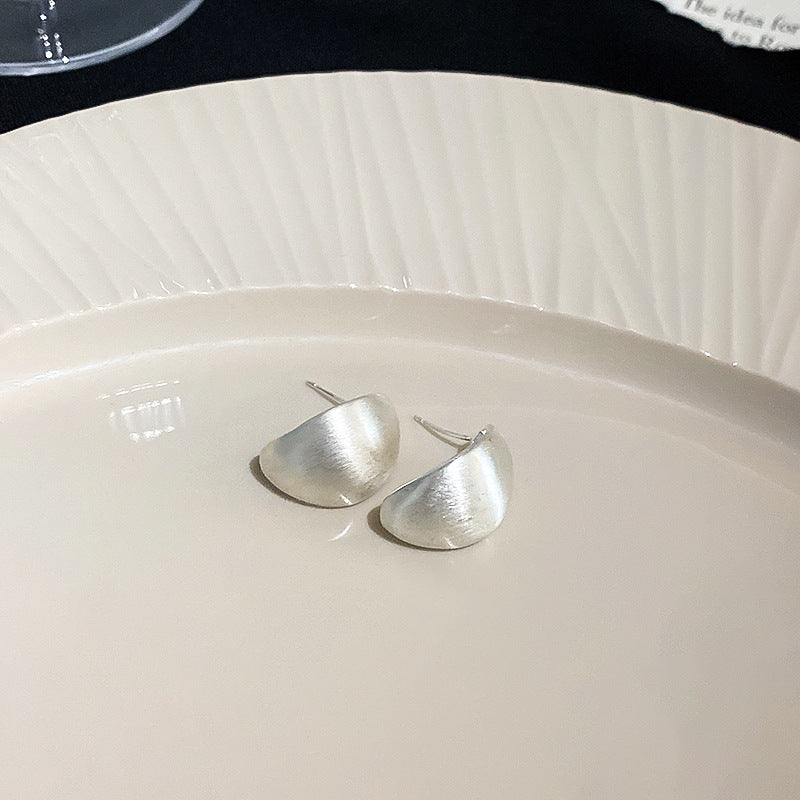 银针豆豆耳环韩国ins小众个性简约设计感耳钉时尚气质耳饰批发女