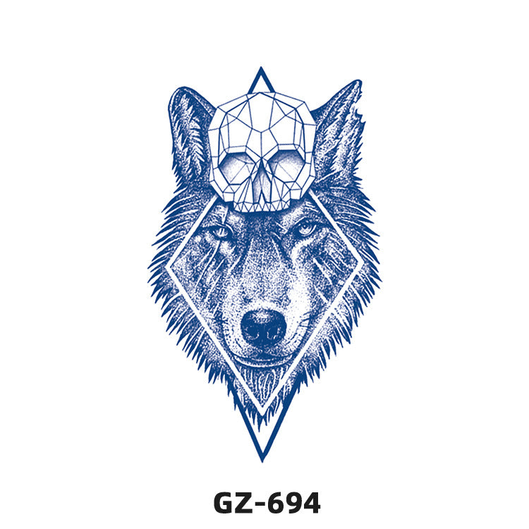 Free shipping Tattoo Herbal Tattoo Sticker Female Semi-Permanent Waterproof and Durable Grass and Wood Internet Celebrity Juice Non-Reflective Simulation Tattoo Sticker Male Advanced