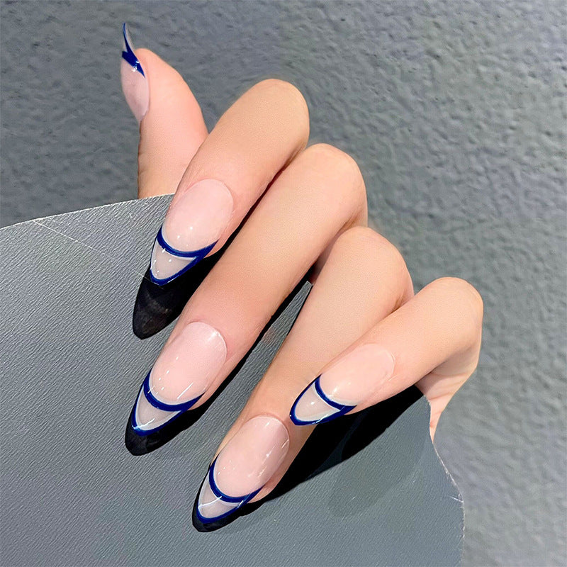 跨境穿戴甲外贸款指甲贴片诺顾美甲片假指甲美甲贴片成品甲 nails