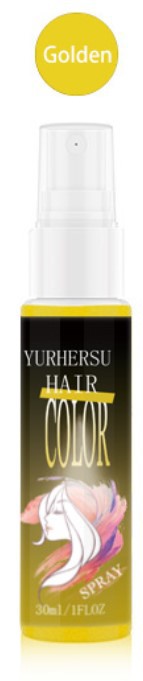 YURHERSU一喷彩染发剂一次性染发喷雾泡泡染头发染色剂