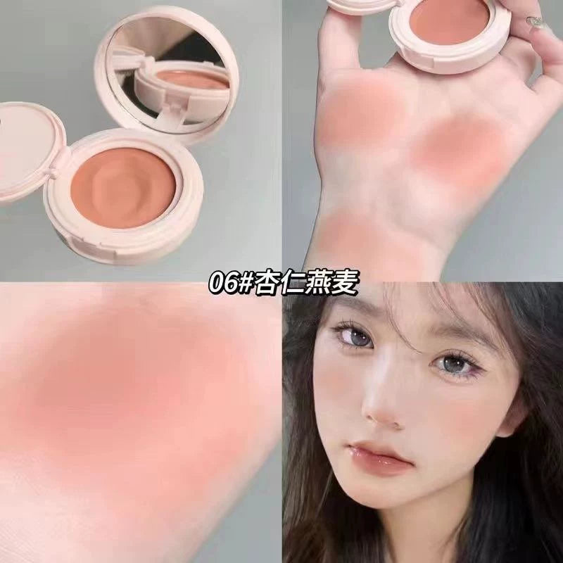 气垫腮红膏提亮肤色保湿持久自然少女感裸妆提亮肤色土豆泥胭脂女
