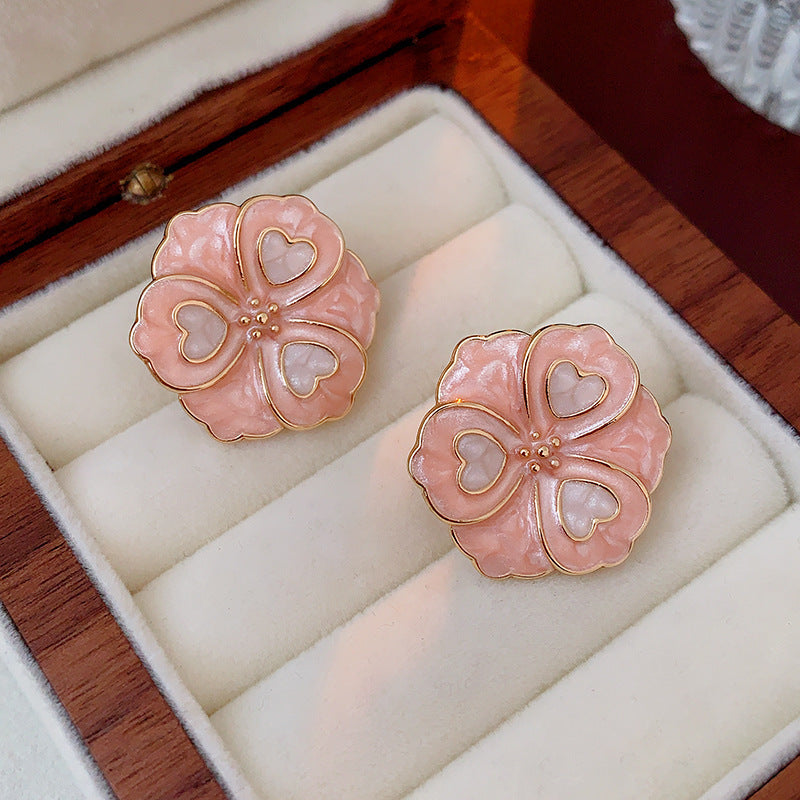 首饰耳环中古vintage复古银针耳环宫廷风小众耳钉耳坠高级感轻奢耳饰批发