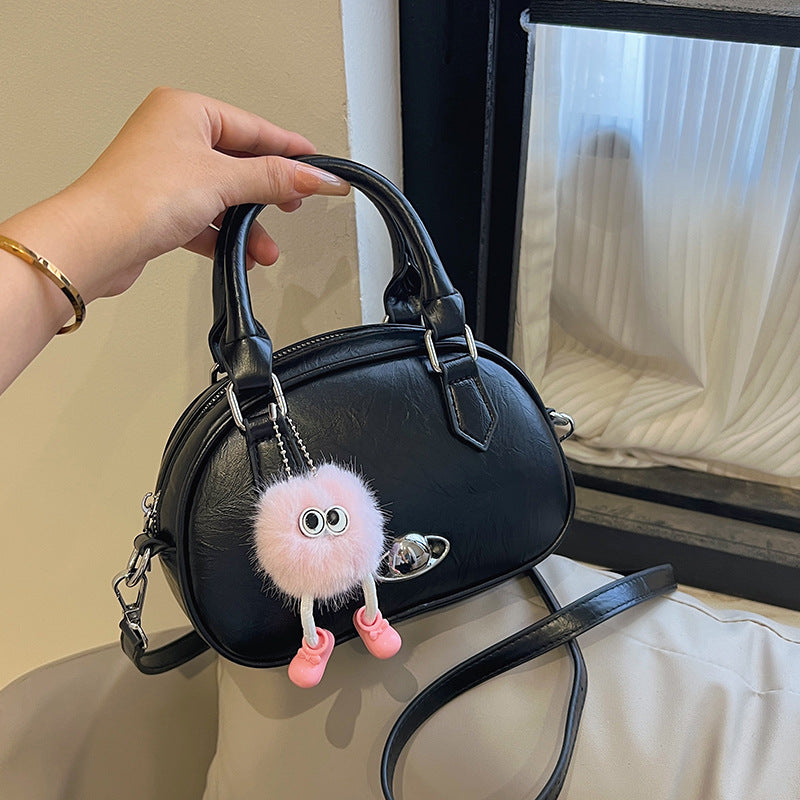 Dopamine Bag Free shipping Tattoo High-end foreign style bowling niche handbag new messenger small bag women's dopamine high-end shoulder bag wholesale
