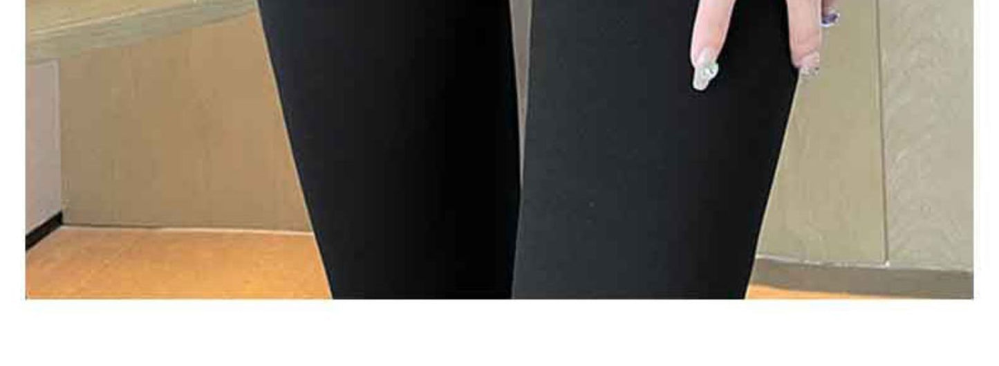 The fifth generation Fashion women's wear Cross Waist Shark Pants   Skinny Yoga Pants High Waist Shaping Yoga Weight Loss Pants Outerwear Leggings