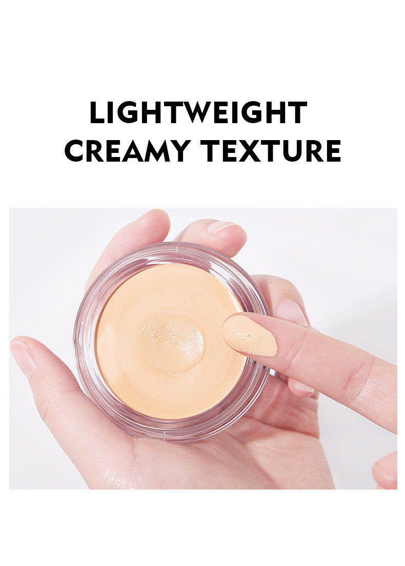 Strong Concealer for Acne Marks and Dark Circles Permanent Non-Sticking Powder Concealer Tray 15 color Concealer Foundation