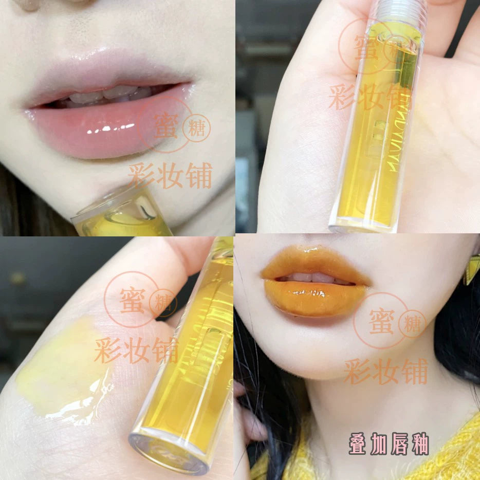奶油高光口红唇彩釉!Beckisue水光镜面唇蜜嘟嘟唇保湿气色滋润FB平替