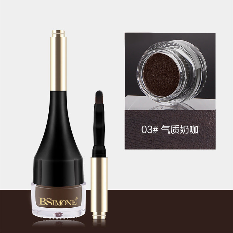 西蒙妮气垫半永久染眉膏女水眉笔防水持久不脱色自然防汗跨境批发