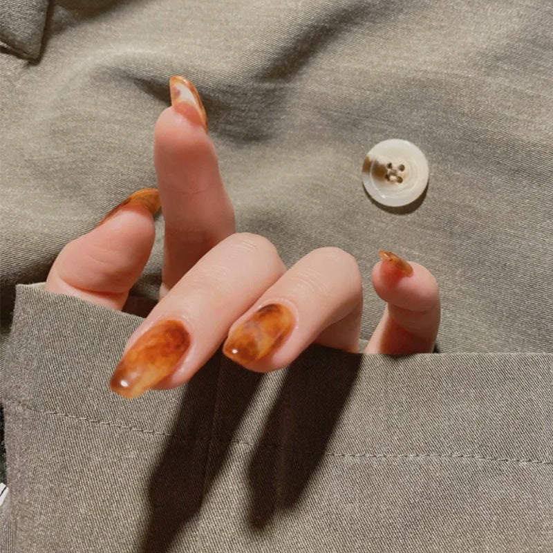 福袋合辑清仓款美甲成品指甲贴片穿戴假指甲可拆卸穿戴式美甲贴片