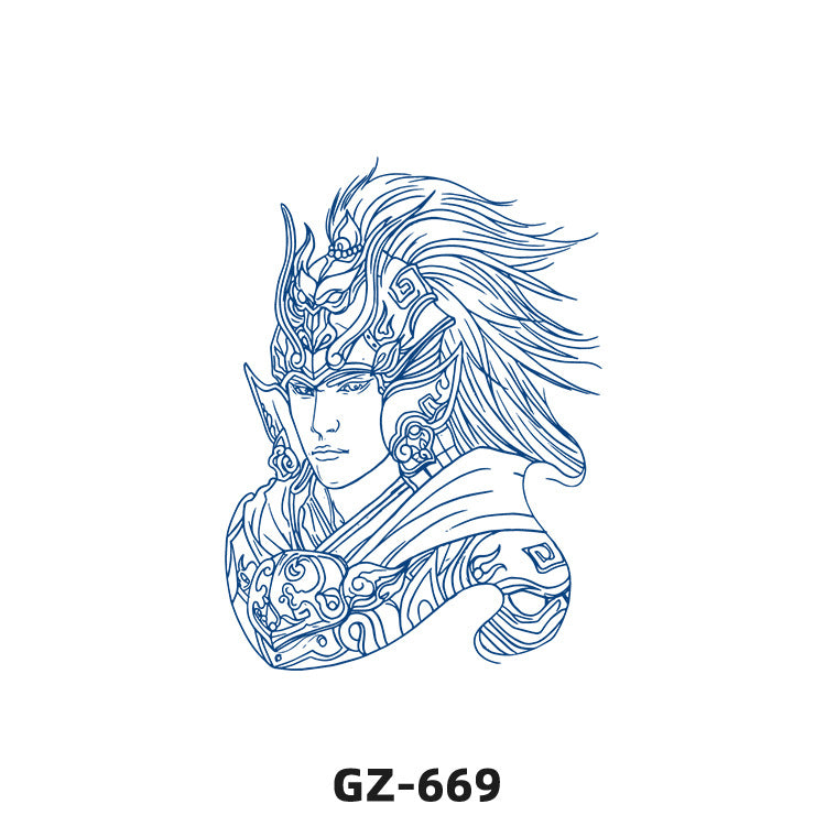 Free shipping Tattoo Herbal Juice Tattoo Sticker Semi-Permanent Fresh Plant Long-Lasting Simulation Stickers Tattoo Waterproof Non-Reflective Men and Women