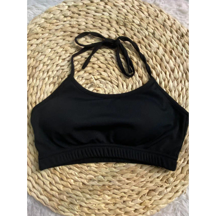 Dopamine tops Free shipping Tattoo Dopamine Wear American Women's Two-piece Suspender Vest Summer Wear Pure Desire Spice Girl Sexy Neck Tub Top