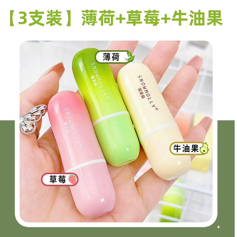 舒缓润唇膏秋冬防干裂淡化唇纹唇蜜保湿滋润修护补水平价口红唇膜