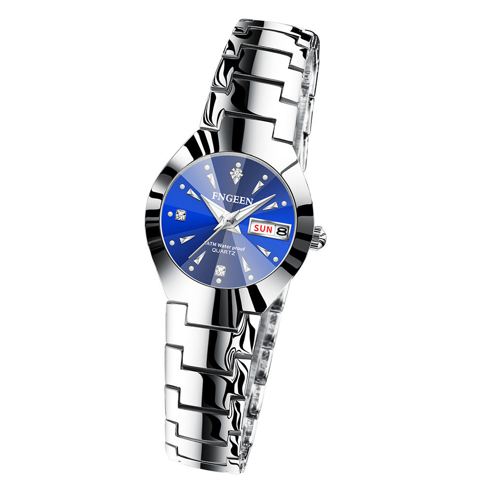 Fashion women's watchKorean Style Simple Fashion Watch Women's Student Watch Men's Women's Watch Quartz Couple Waterproof Ultra-Thin Cross-Border Dried Shrimp