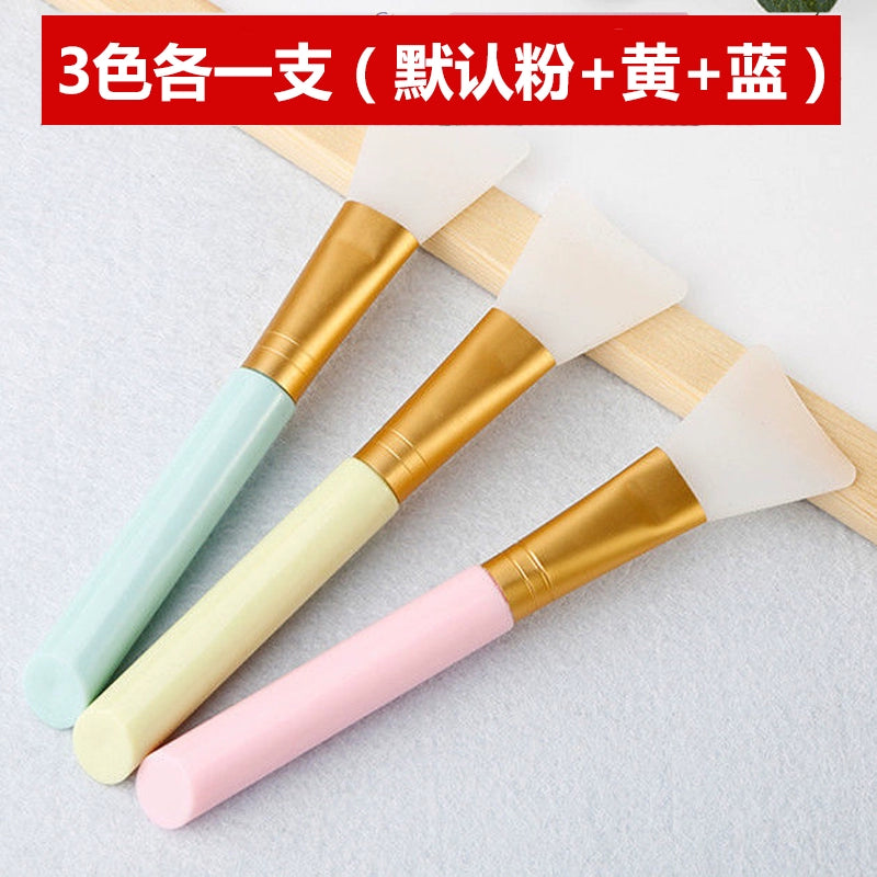 面膜刷硅胶刷头柔软涂面膜刷子易清洗涂抹式泥膜专用刷彩妆化妆刷