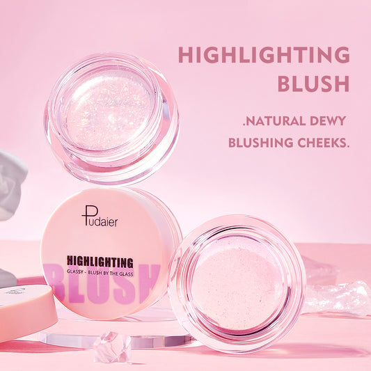 Warm Change Blush Clear Color Changing Gel Highlighter Blush Cream Natural Nude Blush