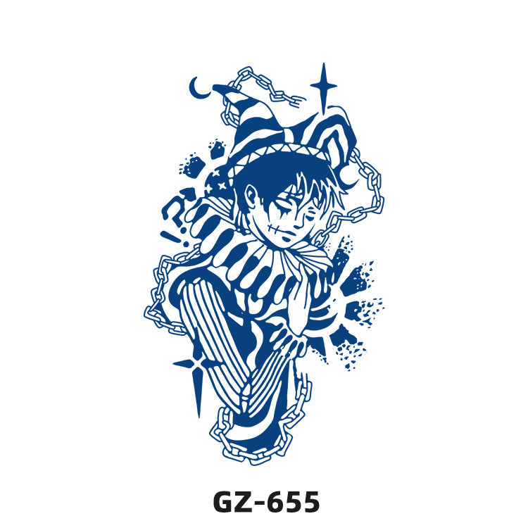 Free shipping Tattoo Herbal Juice Tattoo Sticker Semi-Permanent Fresh Plant Long-Lasting Simulation Stickers Tattoo Waterproof Non-Reflective Men and Women