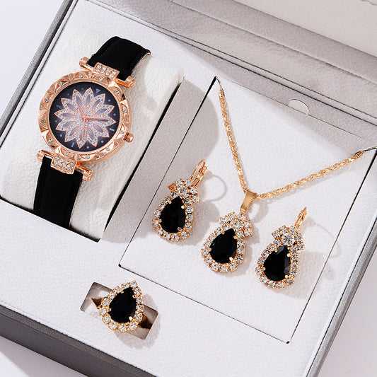 Fashion women's watchHot Sale at AliExpress Watch Bracelet Suit Hot Selling Women's Watch Fashion Women's Watches Gift All-Match Quartz Watch