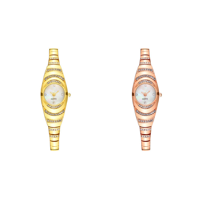 Fashion women's watchForeign Trade Popular Style Cross-Border Fashion Women's Watch Women's Watch Bracelet Watch Quartz Watch Factory in Stock Wholesale One Piece Dropshipping