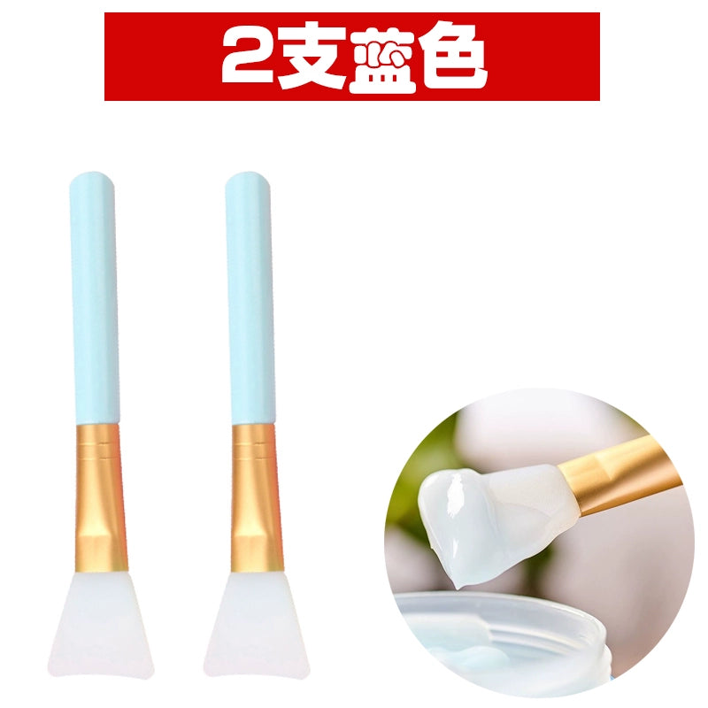 面膜刷硅胶刷头柔软涂面膜刷子易清洗涂抹式泥膜专用刷彩妆化妆刷
