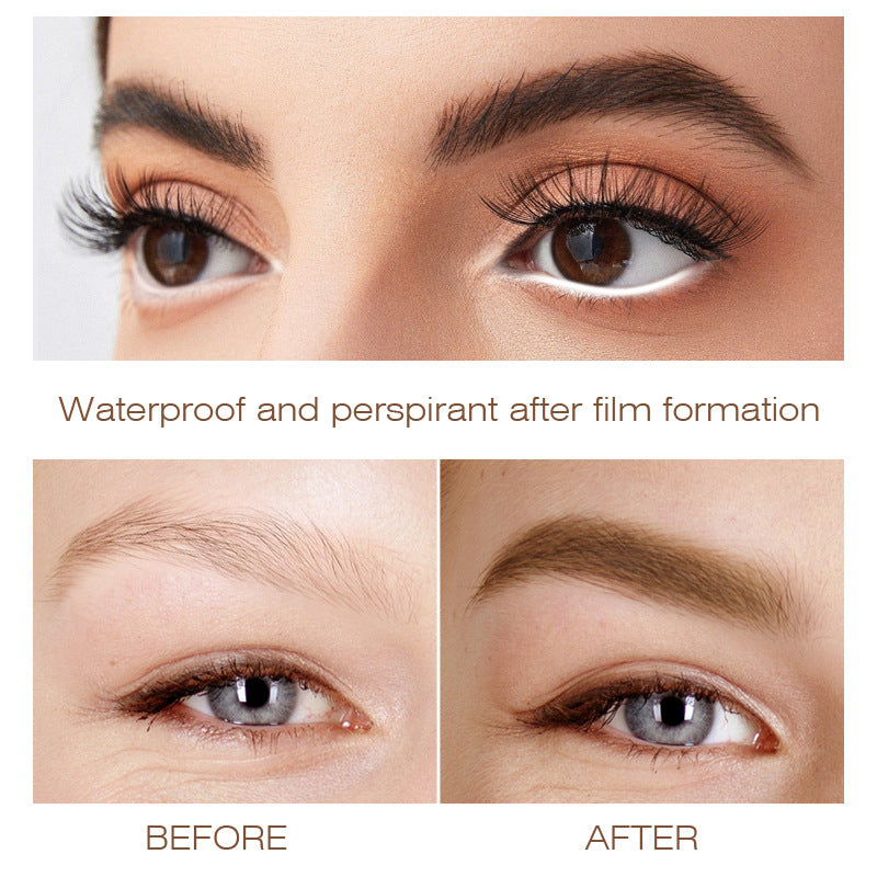 EYEBROW高性价比实用修容遮瑕眼线持久眉笔防水3支套装