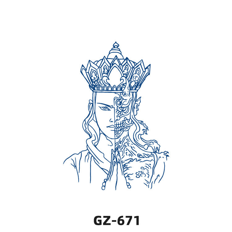 Free shipping Tattoo Herbal Juice Tattoo Sticker Semi-Permanent Fresh Plant Long-Lasting Simulation Stickers Tattoo Waterproof Non-Reflective Men and Women