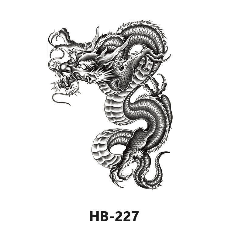 Free shipping Tattoo European and American Flower Personalized Wholesale Tattoo Sticker Waterproof and Durable Artificial Flower Arm Tattoo Temporary Chest Waist Sticker Tattoo