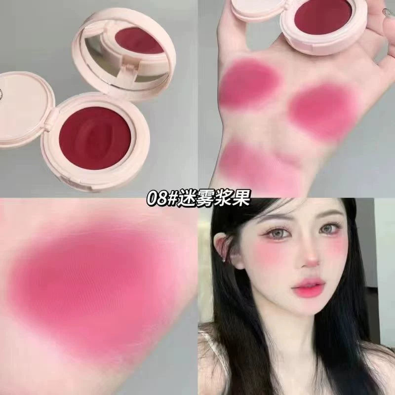 气垫腮红膏提亮肤色保湿持久自然少女感裸妆提亮肤色土豆泥胭脂女