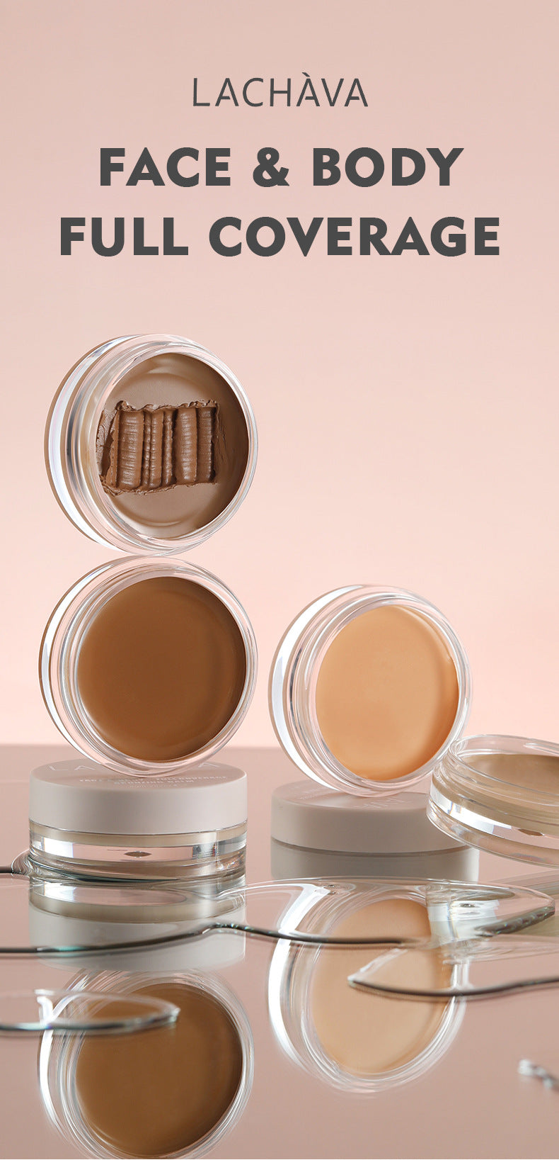 Strong Concealer for Acne Marks and Dark Circles Permanent Non-Sticking Powder Concealer Tray 15 color Concealer Foundation