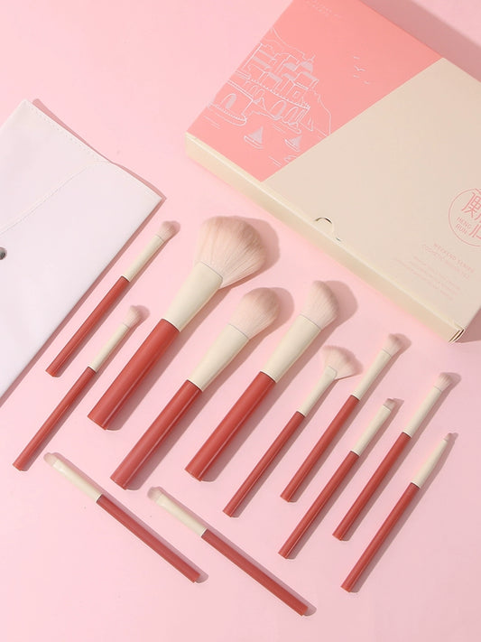 假日系列化妆刷套装全套超柔软毛化妆师专用眼影散粉刷