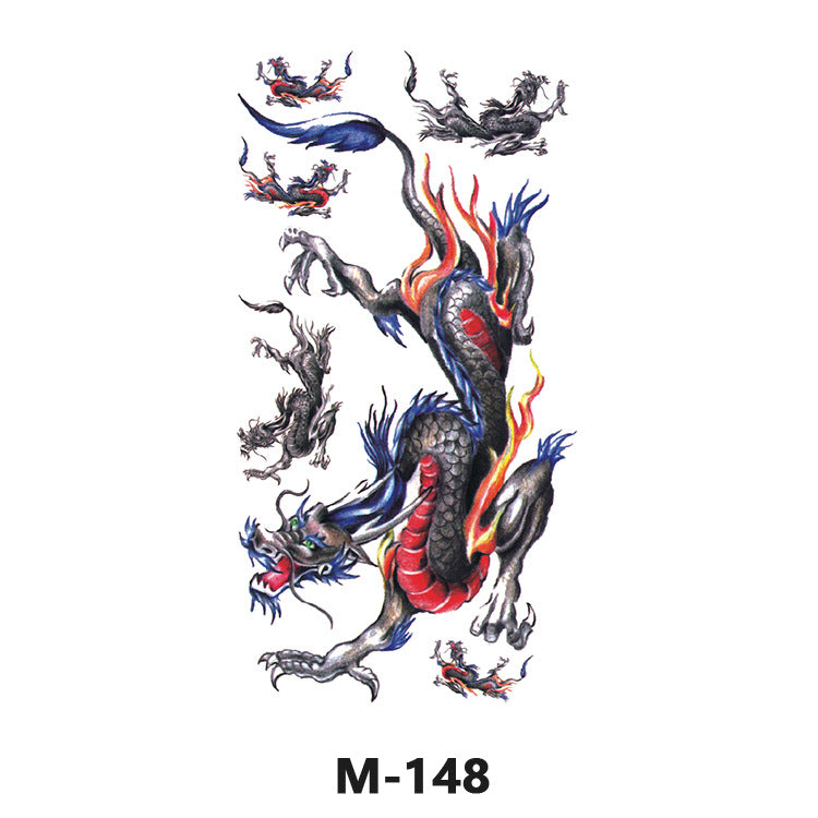 Free shipping Tattoo Sticker Tattoo Tattoo Sticker Simulation English Tattoo Sticker Paper Flower Colorized Butterfly Water Transfer Sticker Sweatproof and Waterproof Wholesale