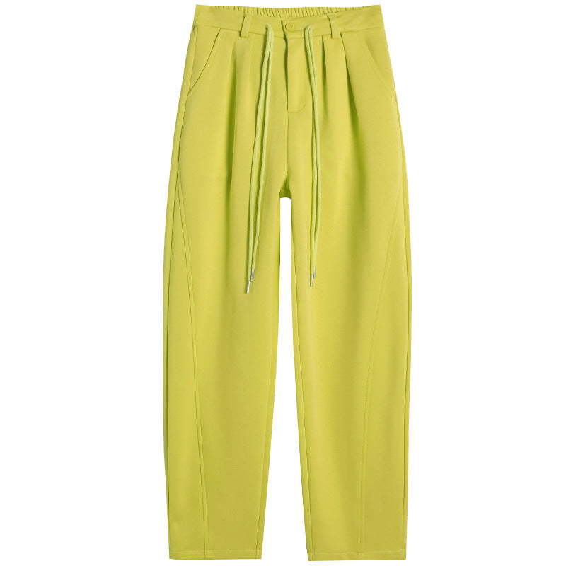 Fashion women's wear New American Style Narrow Banana Pants Women's High Waist Drooping Sports Trousers 2023 Spring and Autumn Straight Casual Pants Wide Leg Pants