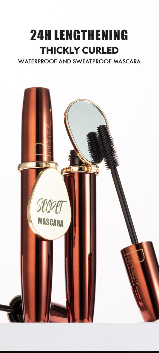 24 hours Ultra Long Lasting Mascara Waterproof Slim Long Thick Curling 4D Mascara