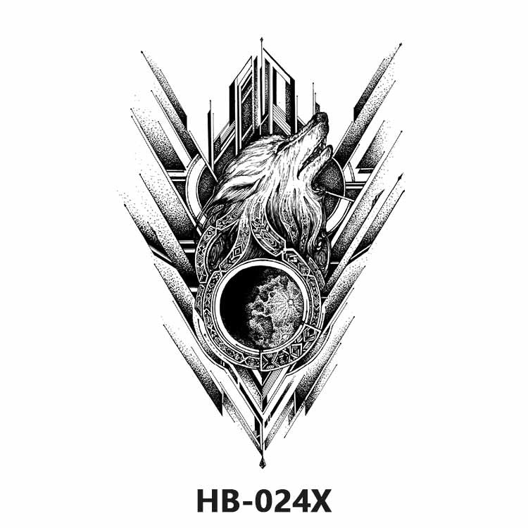 Free shipping Tattoo Cross-Border Factory in Stock Wholesale Artistic Tattoo Sticker Waterproof Fashion Flower Arm Stickers Half Sleeve Temporary Tattoo Sticker Men and Women