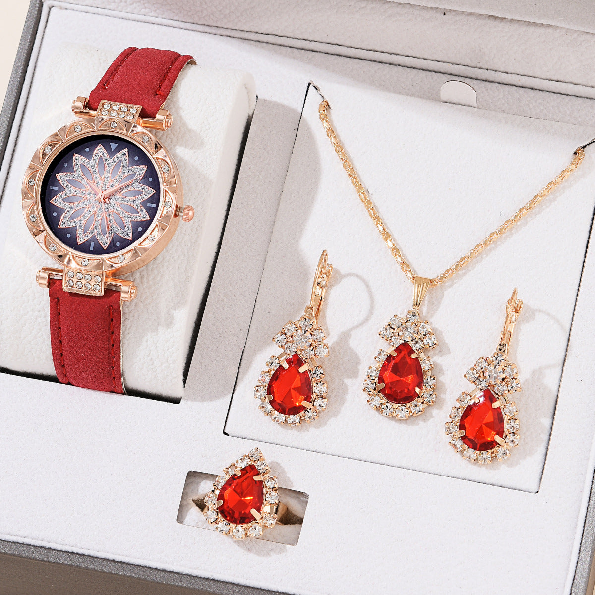 Fashion women's watchHot Sale at AliExpress Watch Bracelet Suit Hot Selling Women's Watch Fashion Women's Watches Gift All-Match Quartz Watch