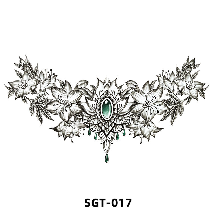 Free shipping Tattoo 2023 New Factory Wholesale Chest Paste Tattoo Sticker Back Tattoo Wings Big Picture Sticker Tattoo Sticker Back Sticker