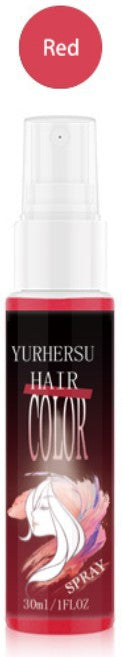 YURHERSU一喷彩染发剂一次性染发喷雾泡泡染头发染色剂