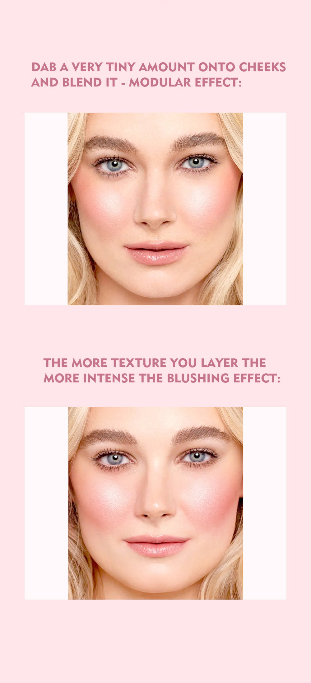 Warm Change Blush Clear Color Changing Gel Highlighter Blush Cream Natural Nude Blush