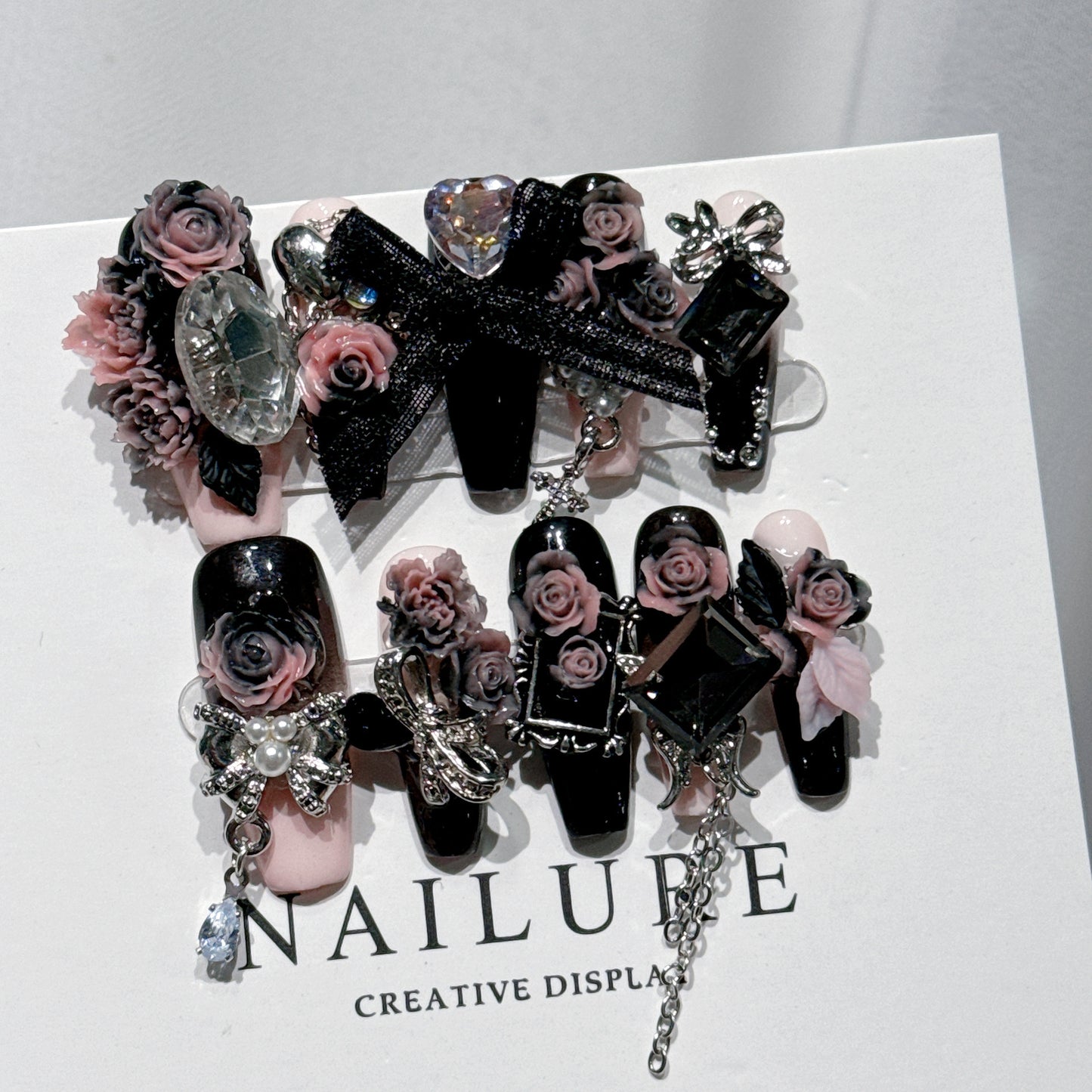 Original Manicure Advanced Heavy Industry 2024 New New Year Lucky Butterfly Ins Handmade Wear Nail Fairy Wear