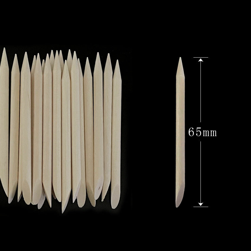 Fashion  nail Manicure Wear Manicure Jelly Double-Sided Polishing Strip Manicure Implement Alcohol Pad Double-Side Paste