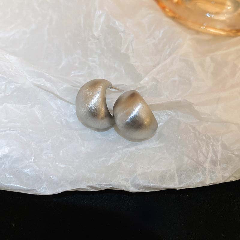 金属风设计感圆圈爱心豆豆耳扣轻奢气质时尚耳环个性百搭耳饰批发