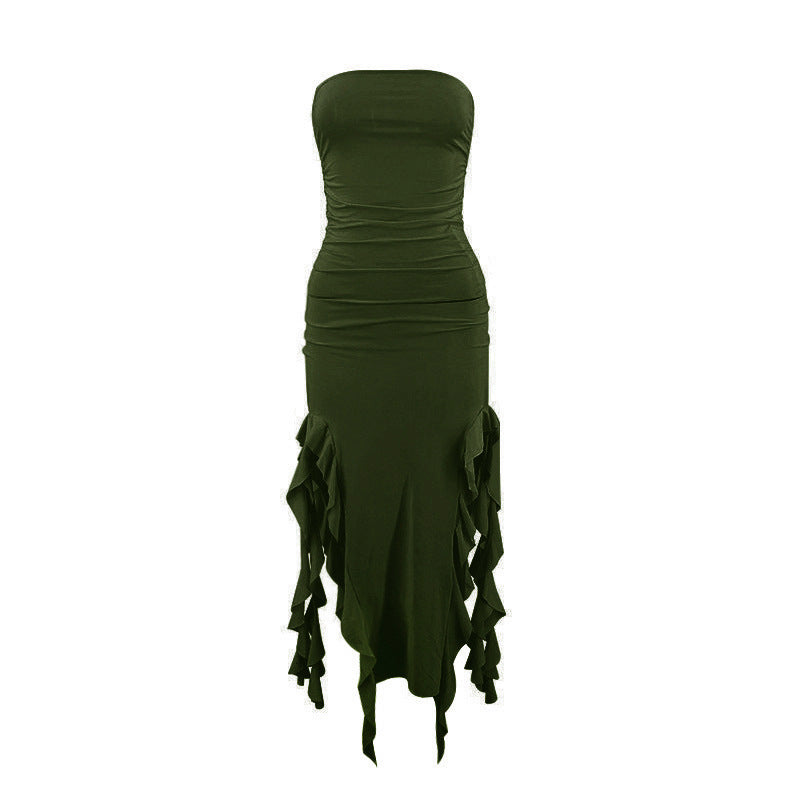 Free shipping  shoulder jellyfish lace dress sexy babes ur women's clothing