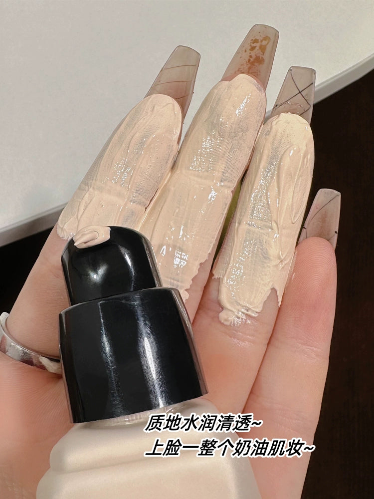 清透遮瑕粉底液水润保湿持久不脱妆混干油皮修饰提亮肤色BB隔离霜