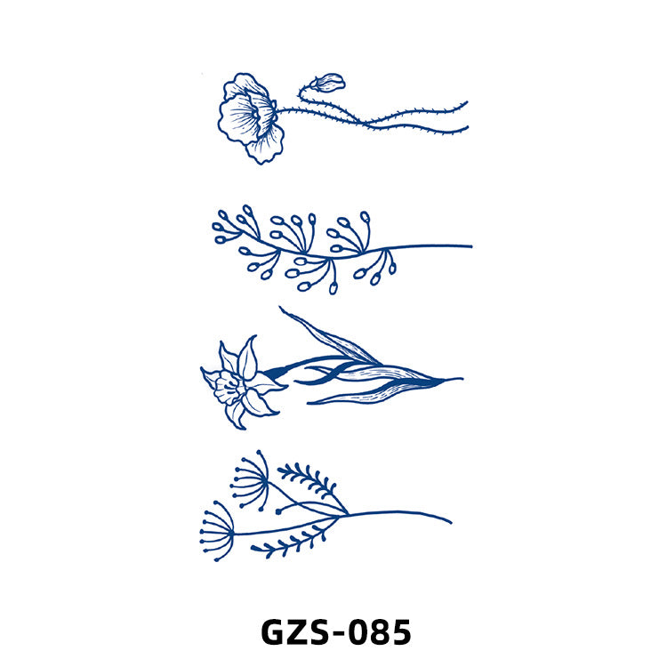 Free shipping Tattoo New Small Picture Tattoo Sticker Herbal Juice Tattoo Ins Fresh Semi-Permanent Tattoo Sticker Waterproof Sweat-Proof Stickers