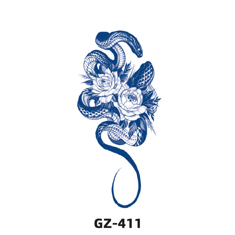 Free shipping Tattoo Juice Tattoo Sticker Herb Semi-Permanent Tattoo Sticker Tattoo Sticker Paper Waterproof Sweat-Proof Lasting in Stock Wholesale