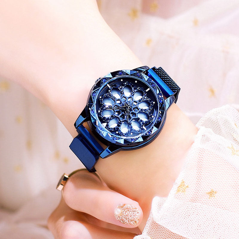 Women's fashion watch 韩版正品手表女抖音爆款时来运转手表女士时尚防水学生石英表女